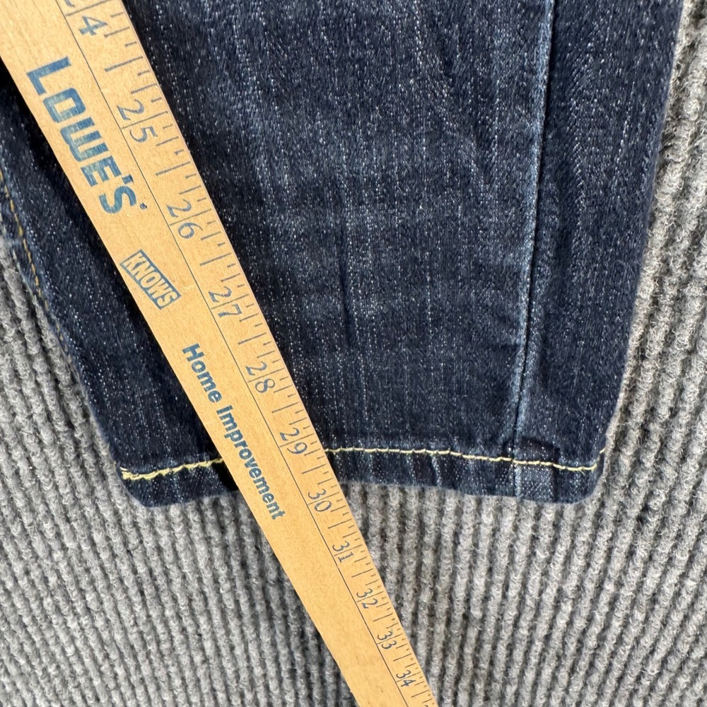Levi Strauss Signature S47 Jeans Mens 30x30 Regular Taper Dark Wash Denim Pants - Picture 7 of 10